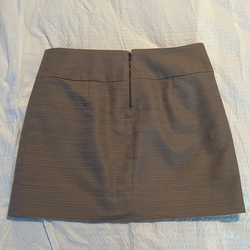 J. Crew gray mini skirt - Picture 2 of 3